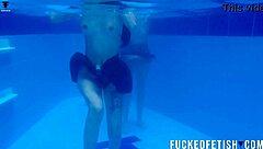 Yessica Bunny And Helen Star Get Horny In Sexy Pool Duo