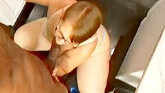 hey check out drblackjohnsonxxx where this brunette milf rubs her fat shaved pussy before rough anal 😈