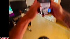 Chyna - Tattoo Pale Sexy And Tiny 18+ Slut Shows Off Her Brand New Boobs And Takes Huge White Cock Latina Casting