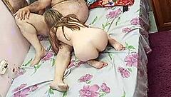 That young girl is super fresh and the old guy devours her pussy