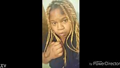 BBW MILF MzTayTheVirgo teases with striptease before big ass creampie in ripped clothes