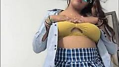 As a student without classes today, I felt increasingly aroused, anticipating my boyfriend's arrival for an intimate evening together.