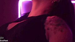 Will These Wet Latina Feet And Toes Fulfill Your Fetish In This Bound Choking Threesome?