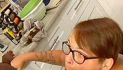 hey check out drblackjohnsonxxx where this brunette milf rubs her fat shaved pussy before rough anal 😈