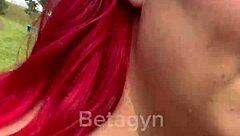 daring quickie fuck with amateur babe right in public park