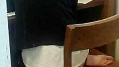 Hey, check out these lesbians getting wild with smelly feet action