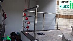 Suruba party in the hot tub with those hot ebony Brazilian girls sucking huge black cocks