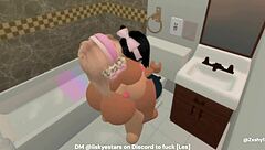 i'm totally into fucking this sexy lesbian customer on roblox