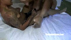 Redboned freaks Lizzy and transman Phoenoisseur share intense passion in raw encounter