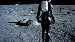 Do you want to escape with me in this leather catsuit? she asked on honeymoon day 3, part 1 of the great escape.