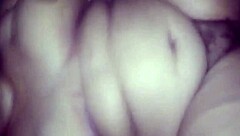 Minha puta taking leite de piroca with deepthroat gagging and cum in her hairy latina pussy