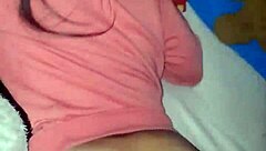 Min stedsøster tabte væddemålet og gav mig sin store røv til hård POV sex