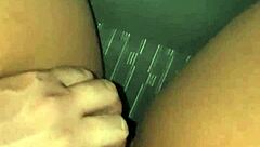 paguei BOQUETE no uber on the beach with big ass latina flashing her tits.