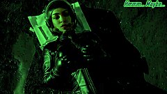 Do you want to escape with me in this leather catsuit? she asked on honeymoon day 3, part 1 of the great escape.