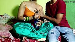 Amateur Indian Couple In Roleplay Where He Fucks The Newly Married Neighbor Wife With Creampie And Dirty Fingering