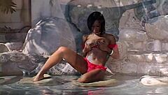 Ebony Marie Luv And Asian Nyomi Zen Take Interracial Anal Before Swapping Cumshots