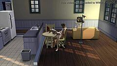 Step sister rides step bro like a horse