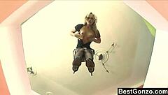 oh man, cumming all over aleska's pretty feet after that deepthroat on the sofa 😈