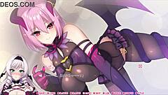 three beauties from vrwold kemonomimumma mumma vampire are my roommare in this gameplay 01 session