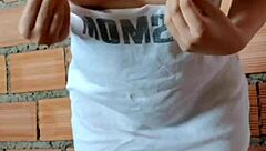 hey that peruanita arrecha sent me her pack such a linda morrita in this homemade video