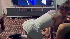 Argentinian Milf Takes Intense Anal in Wild Trio