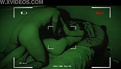 Caught Stepdaughter Fucking Boyfriend At Night In Intense Homemade Teen Action