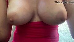 Italian big tits milf Artemisia Love bounces those boobs while smoking outdoor in solo fetish play