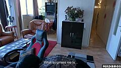 French Goth Girl Getting Fucked Anally