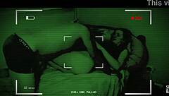 Caught Stepdaughter Fucking Boyfriend At Night In Intense Homemade Teen Action