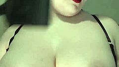 suggestive riding crop teasing ass and tits