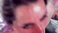 blonde girlfriend goes deep throat on friend 😏