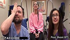 so this journalist ends up getting those intense mandatory hitachi orgasms from doctor-tampa, like kitty catherine in the hospital scene