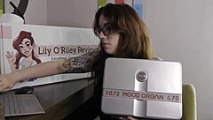 in this review, a redhead explores the ueros nexus sex machine with dildo and vibrator