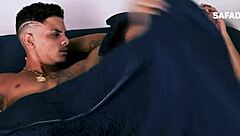 The amateur guy bends over the hot young girl for deep anal creampie action.