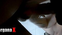 The Brazilian milf slipped into homemade anal play, inserting a big plug in her ass while fingering her wet pussy intensely.