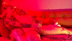 Hubby Edging Expedition With Muscular Blonde Babe In Sexy Couple Handjob Punishment.