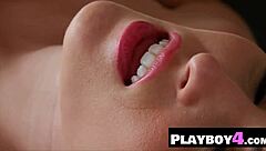 Beautiful Milf Model Kayla Love Passion Plays With Water During Striptease