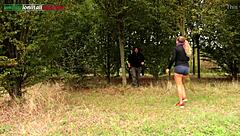 Hey, check out this wild outdoor foot worship and facesitting in The Voyeur Ep1