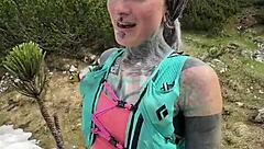 너만을 위해 산꼭대기에서 찍은 이 인티밋 섹스테이프야.