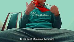 Big cock bends over latina in lingerie for doggystyle creampie while she masturbates to erotic not sister fantasy