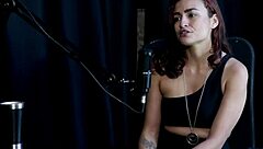 Oh man I just gotta show this blowjob demo sucking Bia Hot's tits - Kamilla Werneck in sheer red uh