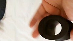 horny finnish faggot is cumming hard on his bed without even jerking