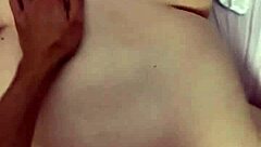 Big woman takes monster cock deep in doggystyle pounding on the bed.