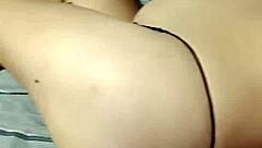 my pregnant wife at six months feels so horny for anal creampie action