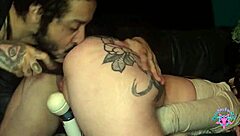 Hey, watch this big ass milf sucking a hard cock before her tight butthole gets rimmed while she masturbates with a huge dildo and vibrator.