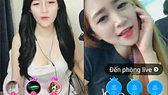 two cute korean girls go live on uplive sharing sexy asian webcam moments in a fun stream