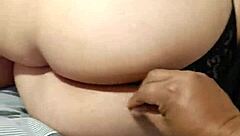 my pregnant wife at six months feels so horny for anal creampie action