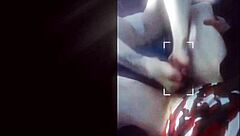 Oh man, can you believe this pretty girl giving an old man a cheating footjob?!