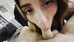 I love giving this sensual blowjob, choking and gagging while deepthroating you with wet domination