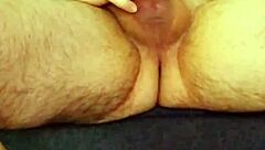 Masturbating with sex doll in homemade solo session